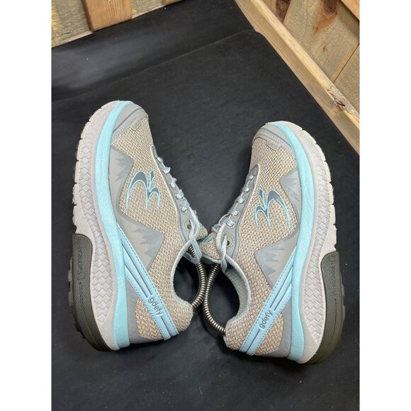 Womens Gravity Defyer Comfort Fit Athletic Shoes Size 6.5 Grey Blue Mesh - Picture 6 of 10